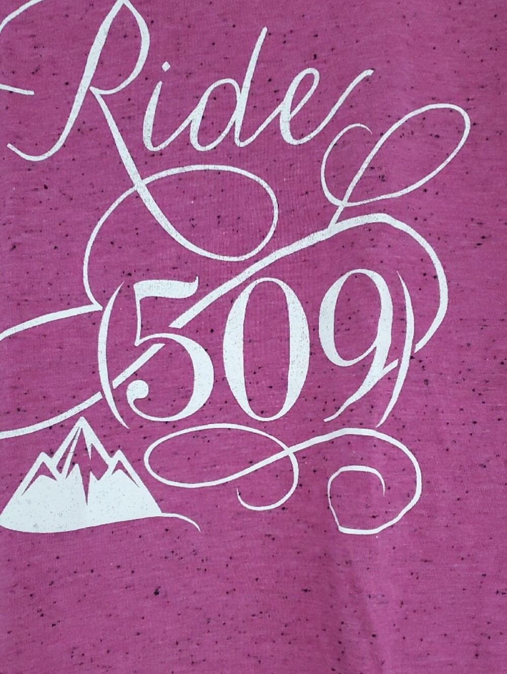District Heather Raspberry Ride 509 Graphic Tee - Picture 3 of 5